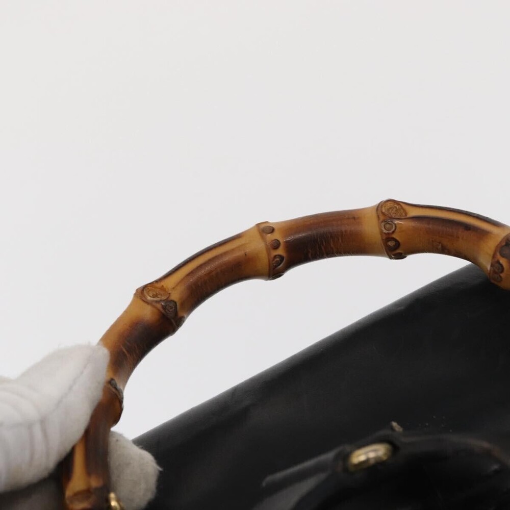Gucci Vintage Bamboo Leather - Picture 7 of 16